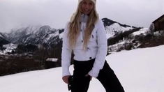 Eroberlin hot russian Anna Safina blond long hairy chick