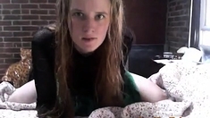 Blonde webcam masturbation