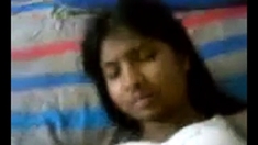 shy bangla maid hides face
